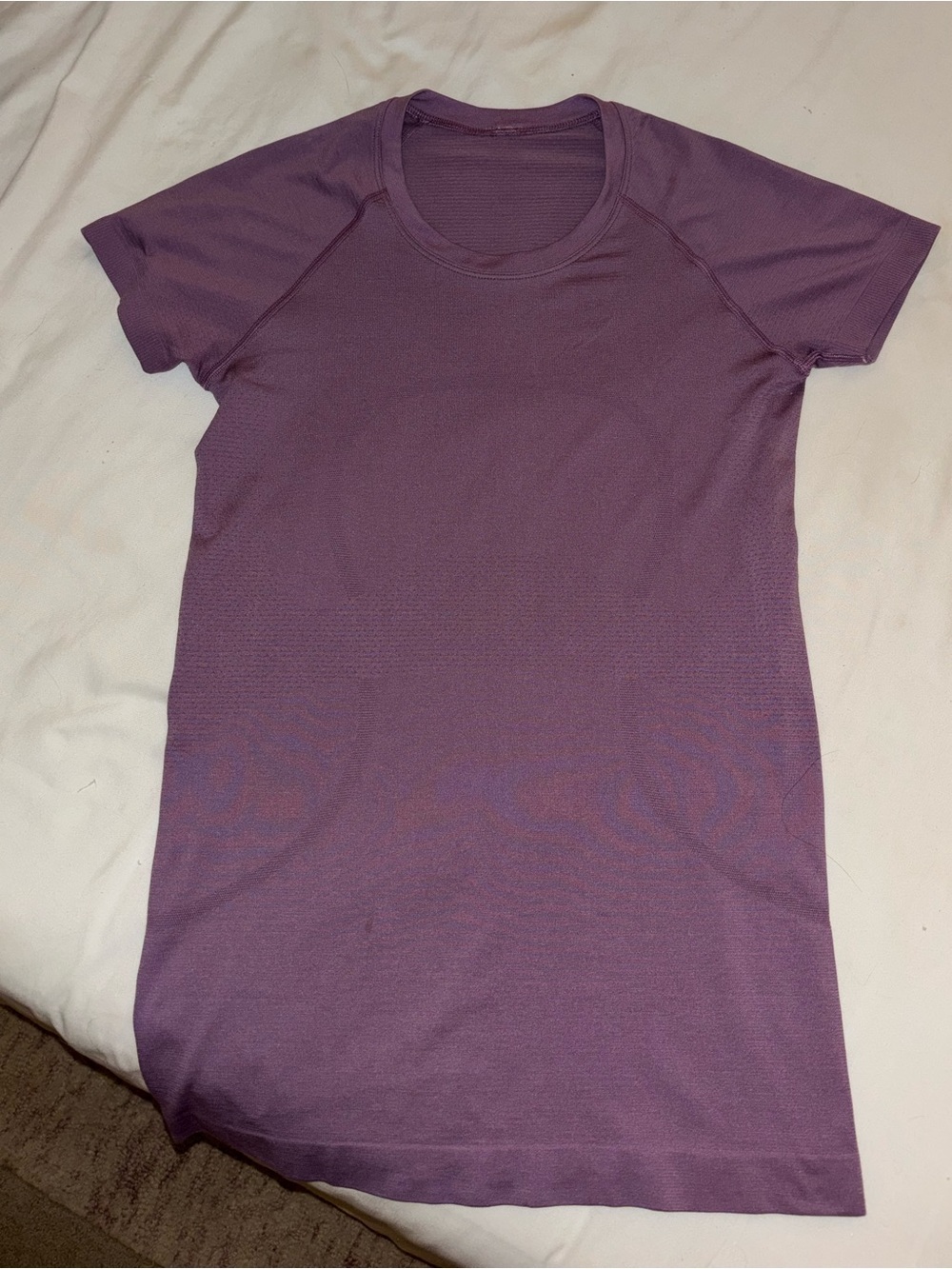 Lululemon Short Sleeve Swiftly Tech Full Length purple size 6